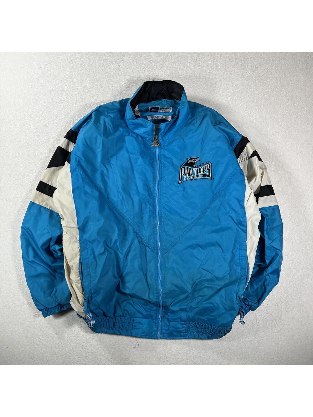 Vintage 90s Starter Carolina Panthers NFL Zip Up Jacket